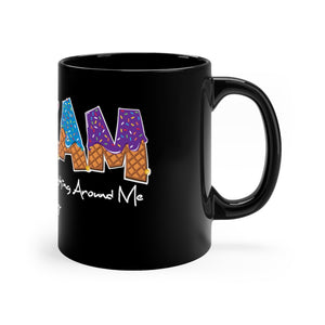 C.R.E.A.M. Black mug 11oz