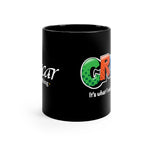 CRE8 Black mug 11oz