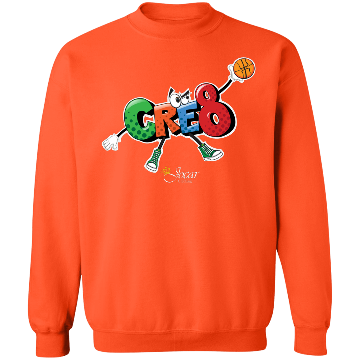 Jocar Ballin Cre8 Crewneck Pullover Sweatshirt