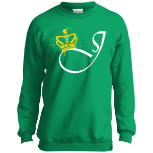 Jocar Clothing J with Crown Youth Crewneck Sweatshirt