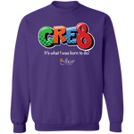 Jocar Cre8 Crewneck Pullover Sweatshirt