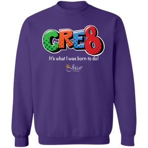 Jocar Cre8 Crewneck Pullover Sweatshirt