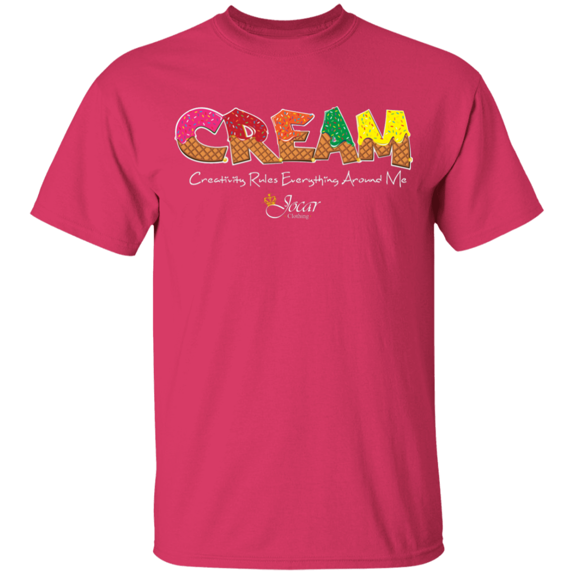 Jocar CREAM Boom Boom Colorway 100% Cotton T-Shirt