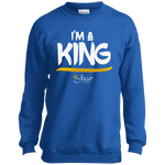 Jocar "I'm A King" Youth Crewneck Sweatshirt