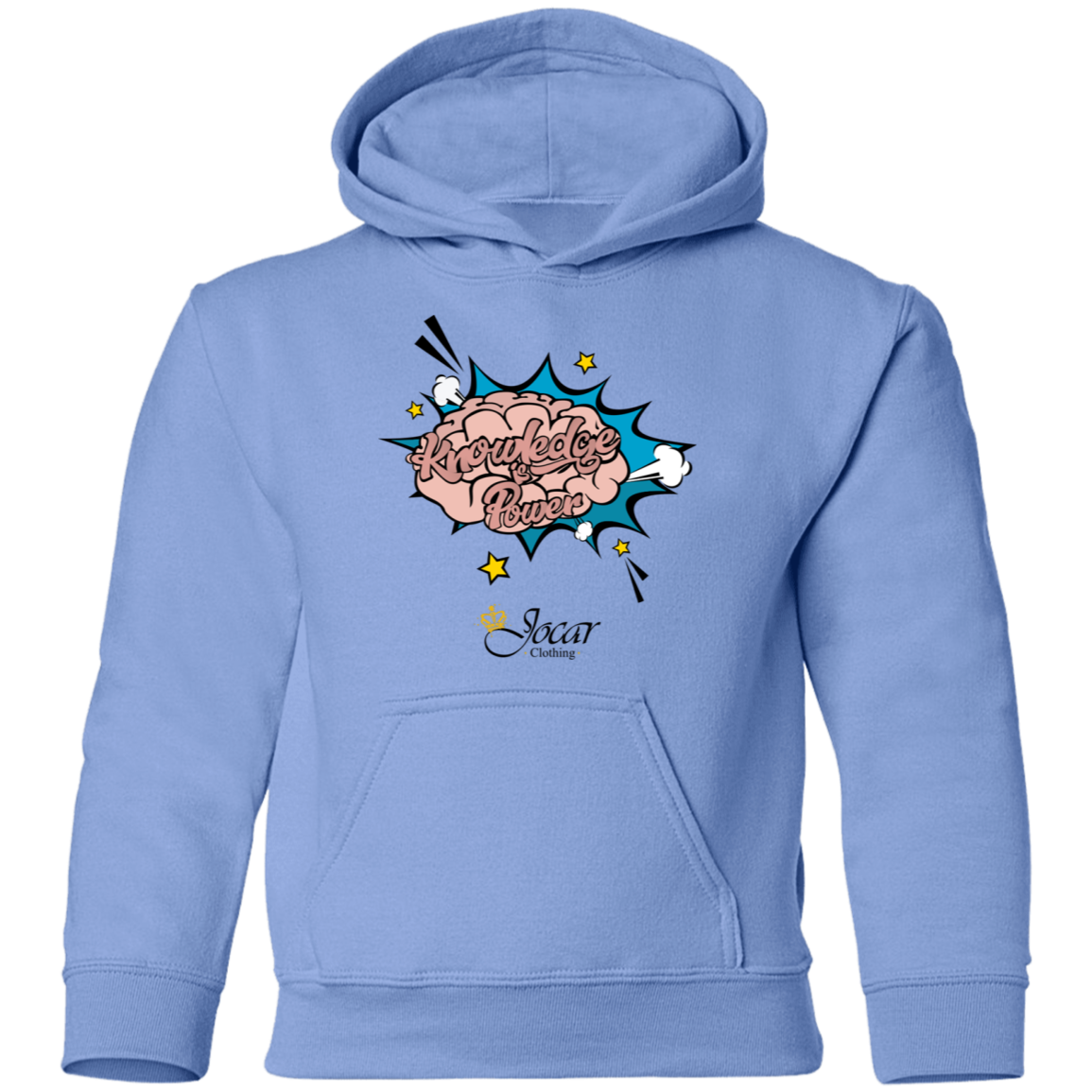 Jocar Knowledge Is Power Youth Pullover Hoodie