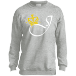 Jocar Clothing J with Crown Youth Crewneck Sweatshirt