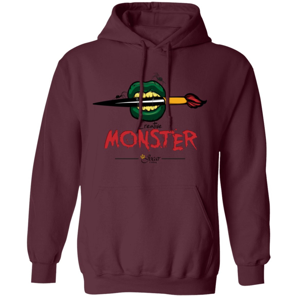 Jocar Clothing Cre8-ive Monster Pullover Hoodie 8 oz.