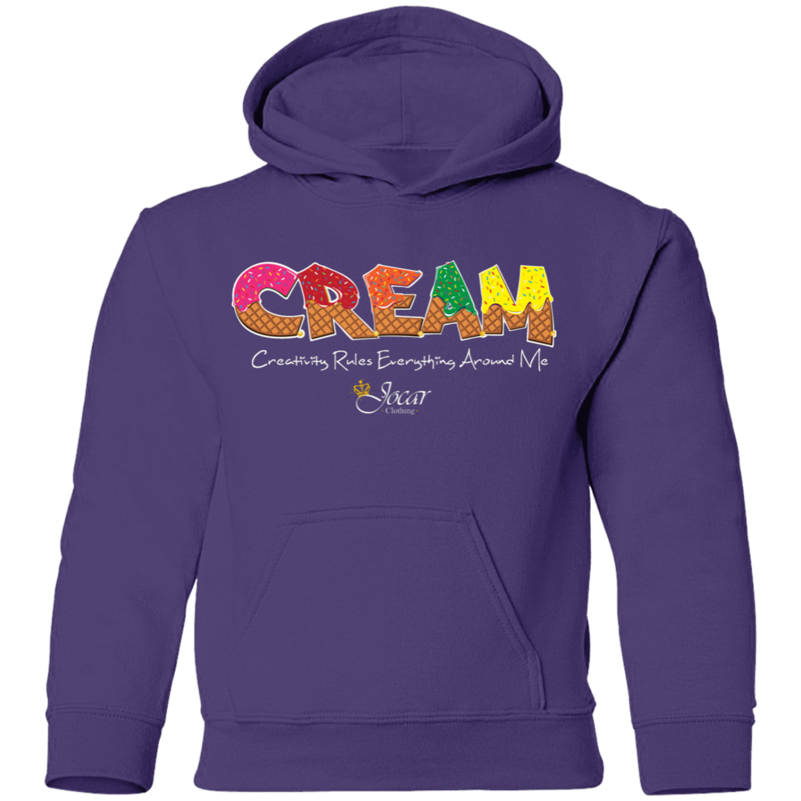 Jocar CREAM Boom Boom Colorway Youth Pullover Hoodie