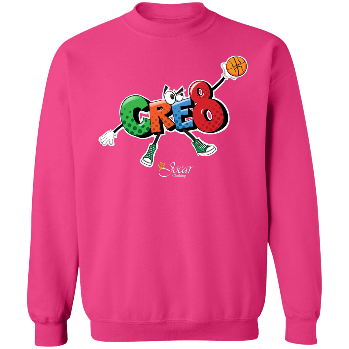 Jocar Ballin Cre8 Crewneck Pullover Sweatshirt