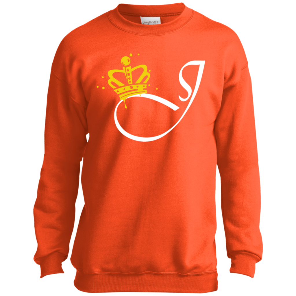 Jocar Clothing J with Crown Youth Crewneck Sweatshirt