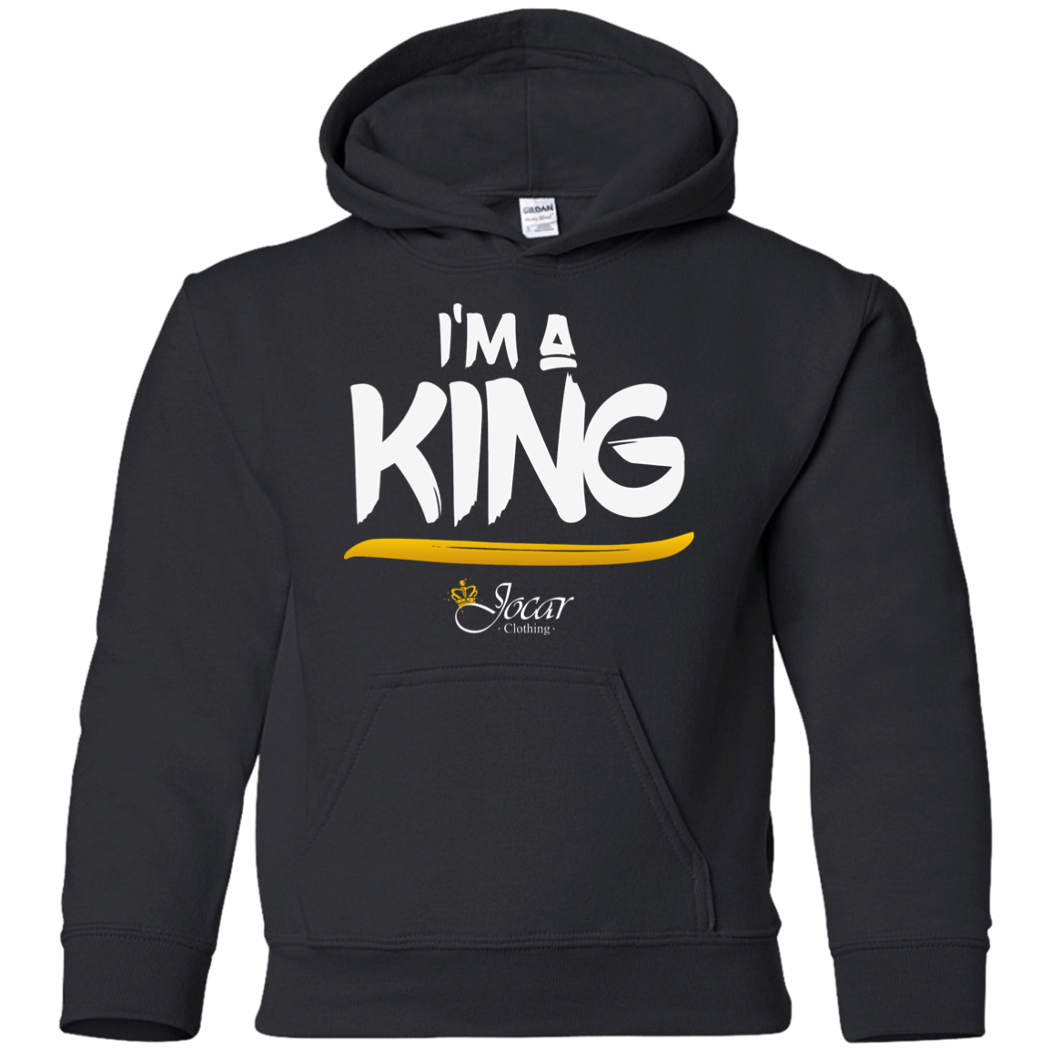 Jocar "I'm A King" Youth Pullover Hoodie