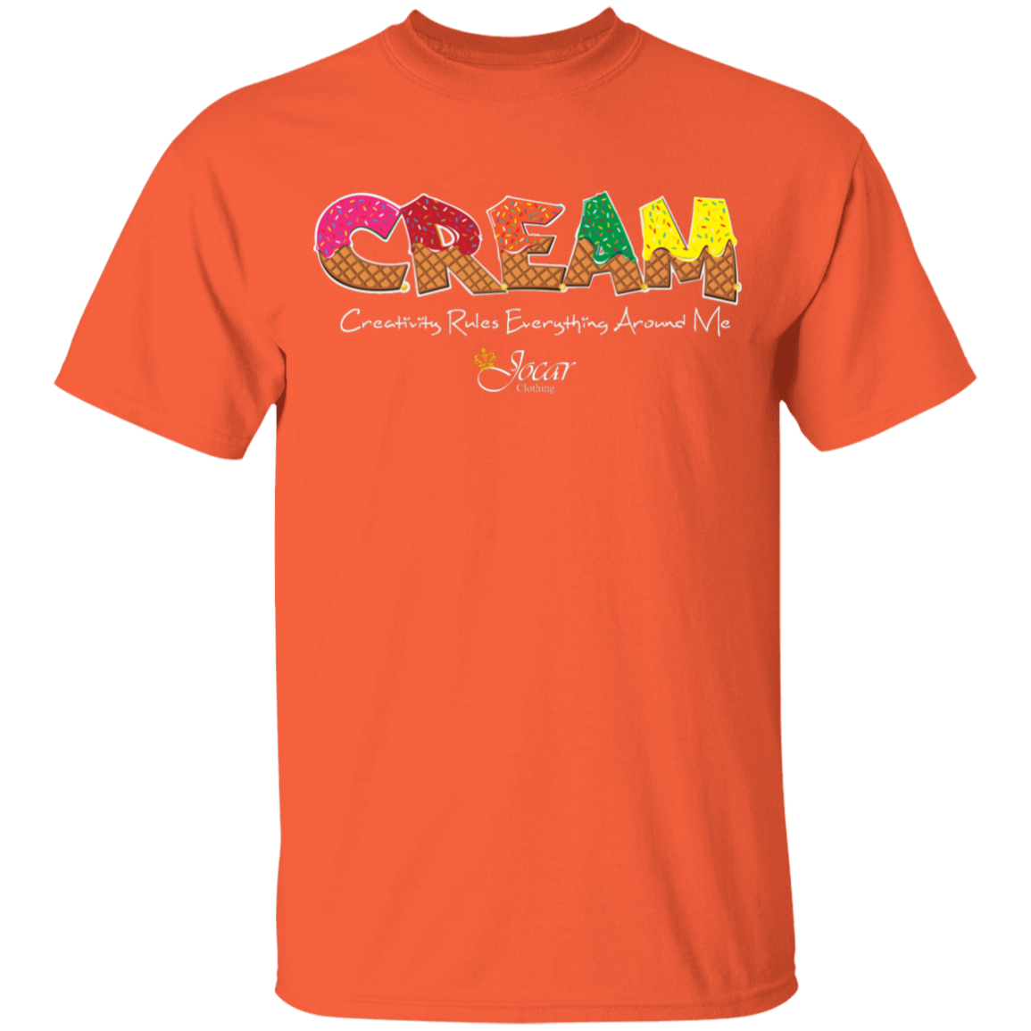 Jocar CREAM Boom Boom Colorway 100% Cotton T-Shirt