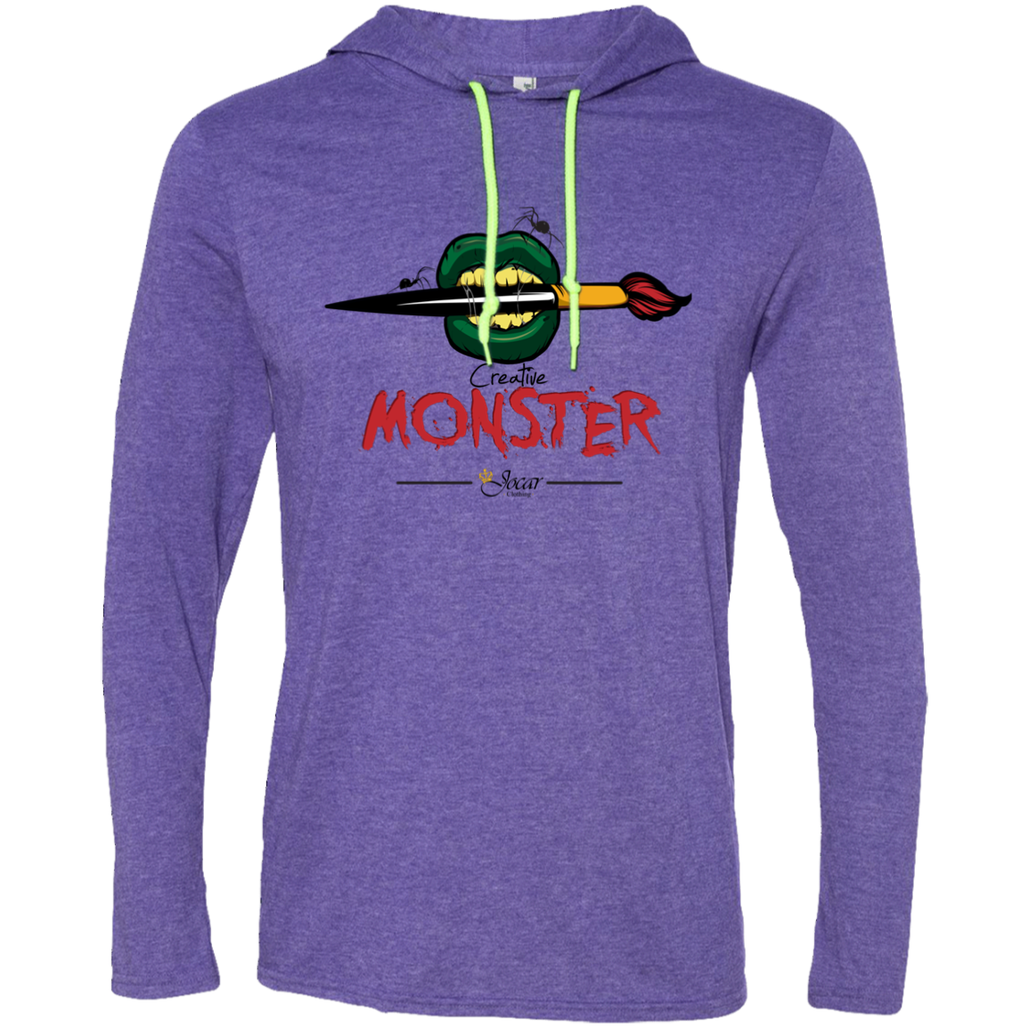 Jocar Clothing Cre8-ive Monster  LS T-Shirt Hoodie