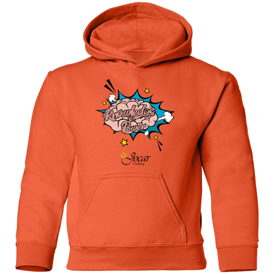 Jocar Knowledge Is Power Youth Pullover Hoodie