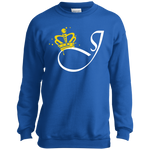 Jocar Clothing J with Crown Youth Crewneck Sweatshirt