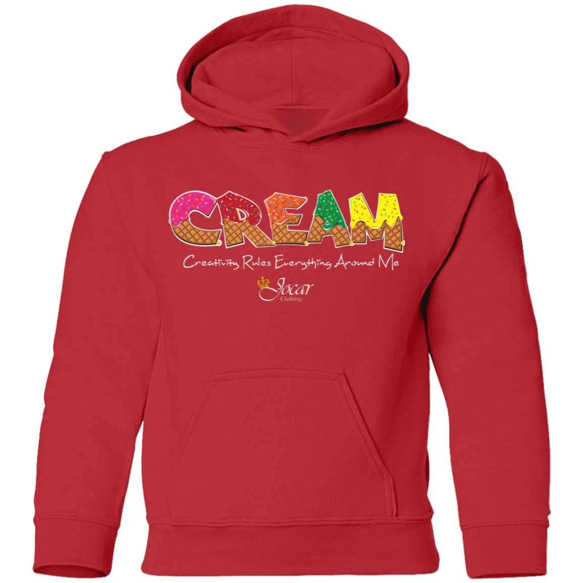 Jocar CREAM Boom Boom Colorway Youth Pullover Hoodie