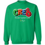 Jocar Cre8 Crewneck Pullover Sweatshirt