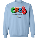 Jocar Cre8 Crewneck Pullover Sweatshirt