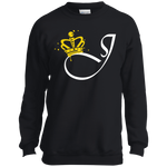 Jocar Clothing J with Crown Youth Crewneck Sweatshirt