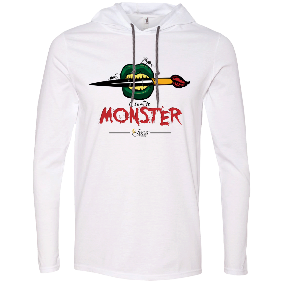 Jocar Clothing Cre8-ive Monster  LS T-Shirt Hoodie