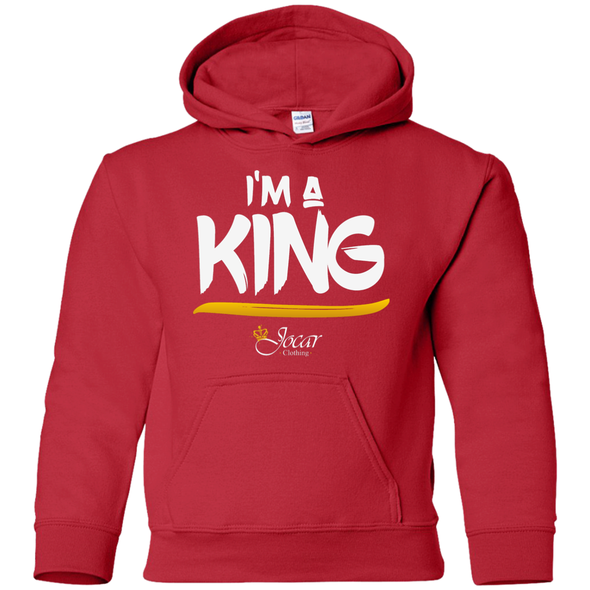 Jocar "I'm A King" Youth Pullover Hoodie