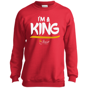 Jocar "I'm A King" Youth Crewneck Sweatshirt