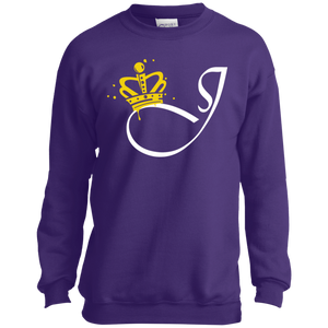 Jocar Clothing J with Crown Youth Crewneck Sweatshirt