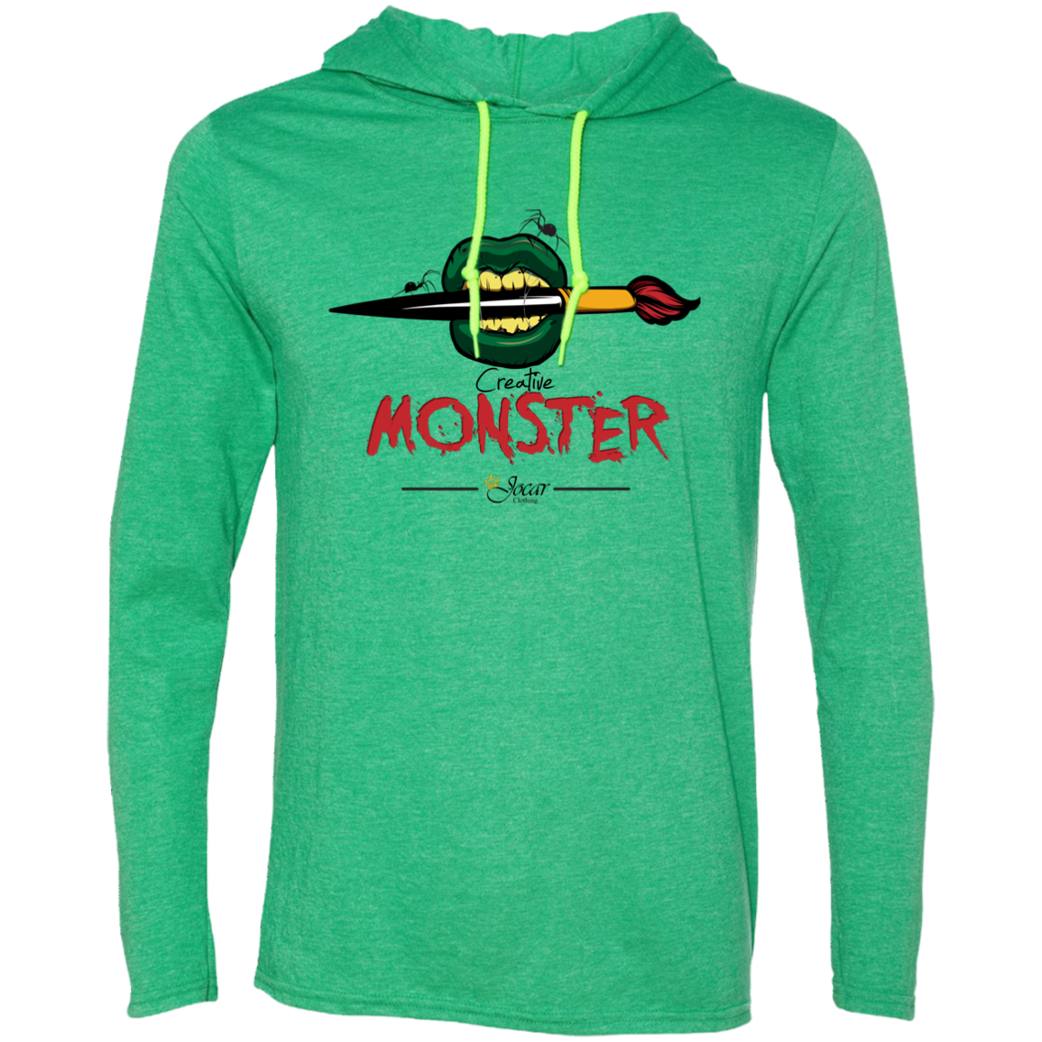 Jocar Clothing Cre8-ive Monster  LS T-Shirt Hoodie