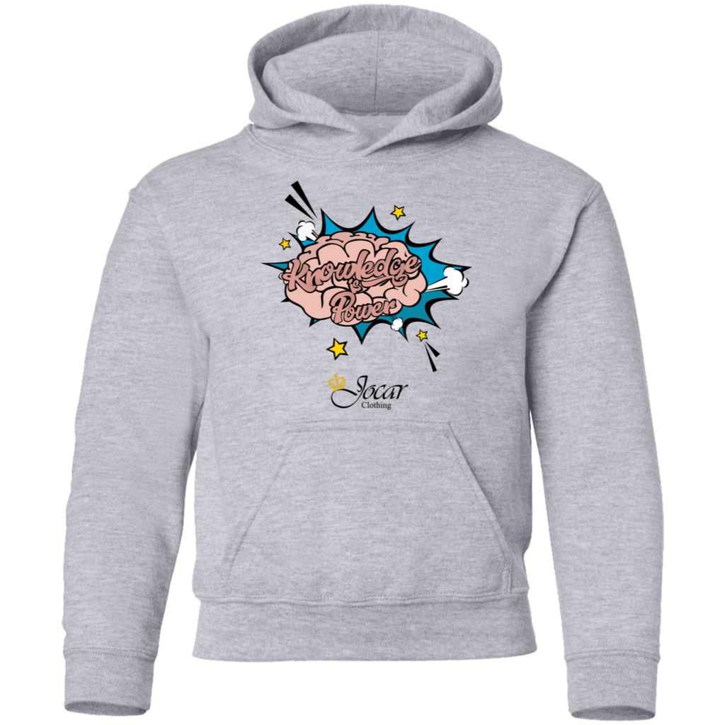 Jocar Knowledge Is Power Youth Pullover Hoodie