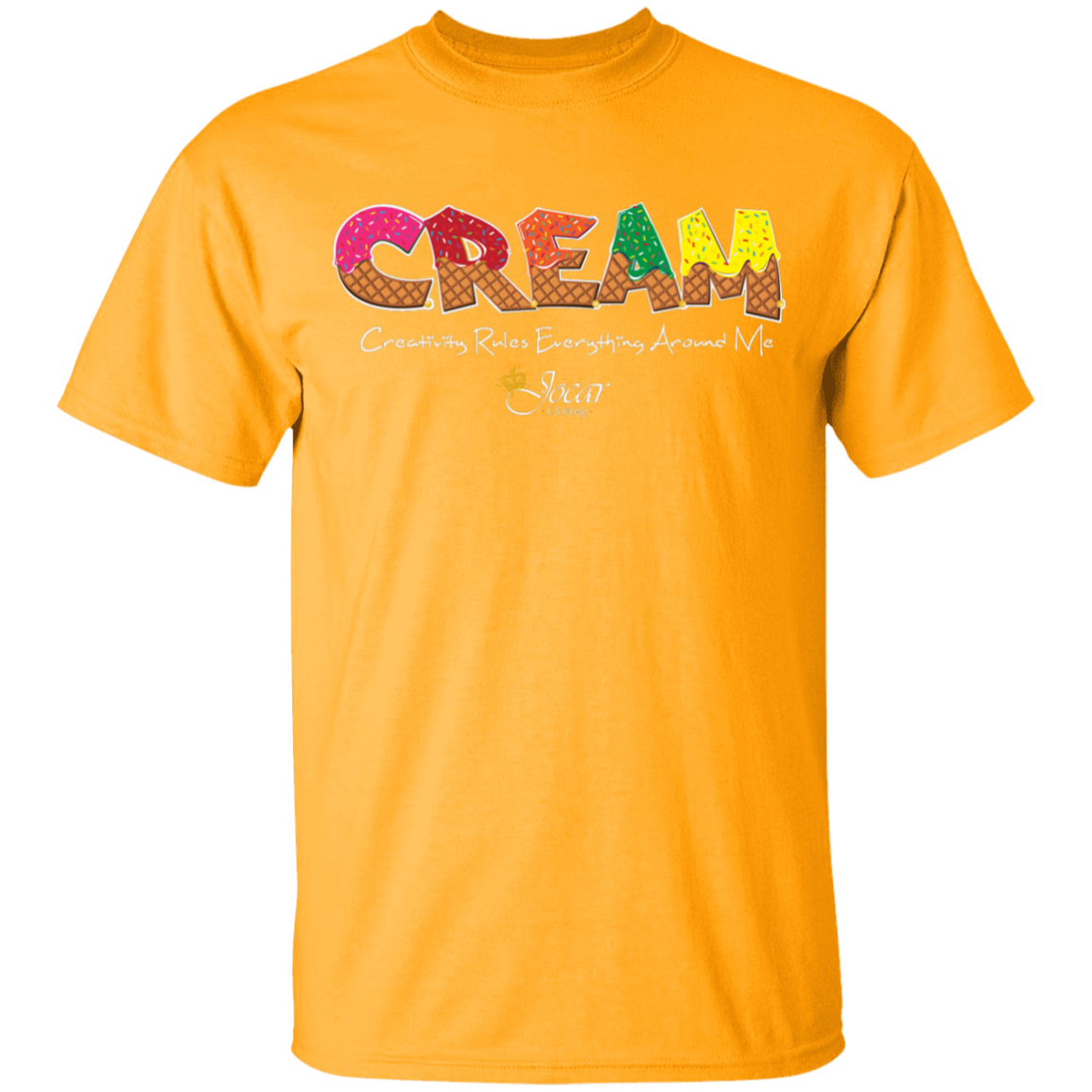 Jocar CREAM Boom Boom Colorway 100% Cotton T-Shirt