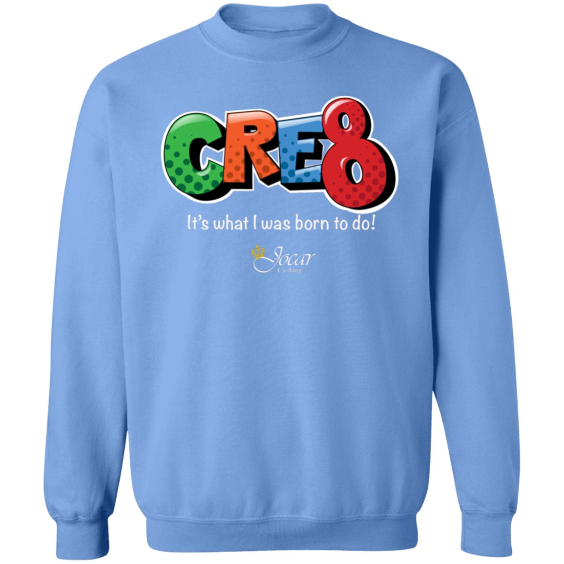 Jocar Cre8 Crewneck Pullover Sweatshirt