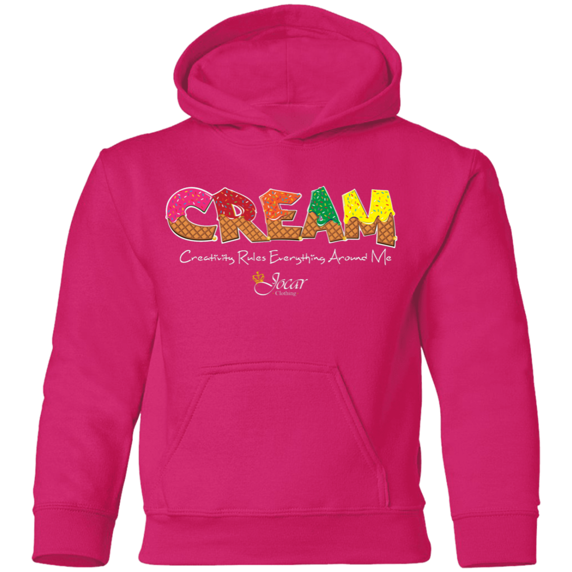 Jocar CREAM Boom Boom Colorway Youth Pullover Hoodie