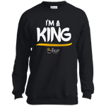 Jocar "I'm A King" Youth Crewneck Sweatshirt