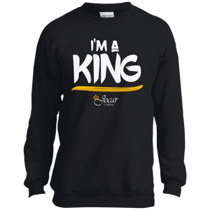 Jocar "I'm A King" Youth Crewneck Sweatshirt