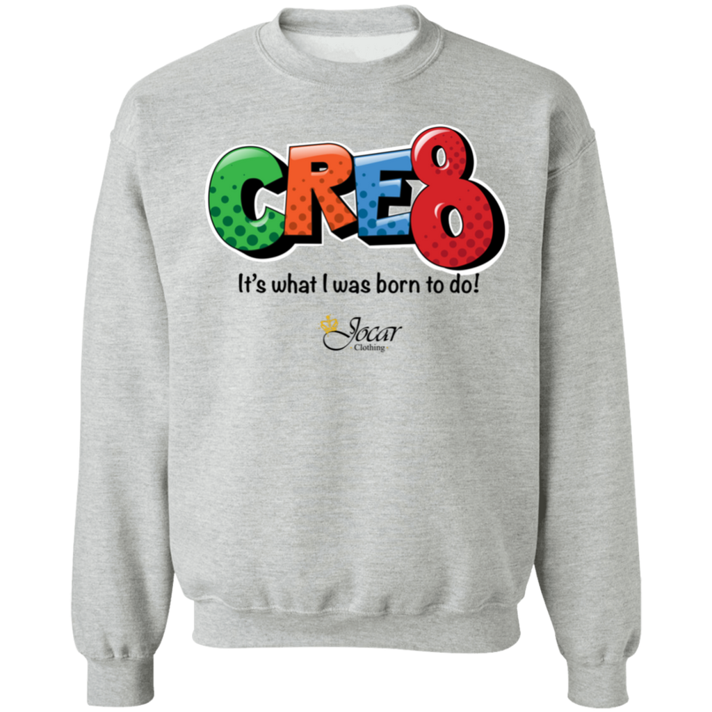 Jocar Cre8 Crewneck Pullover Sweatshirt