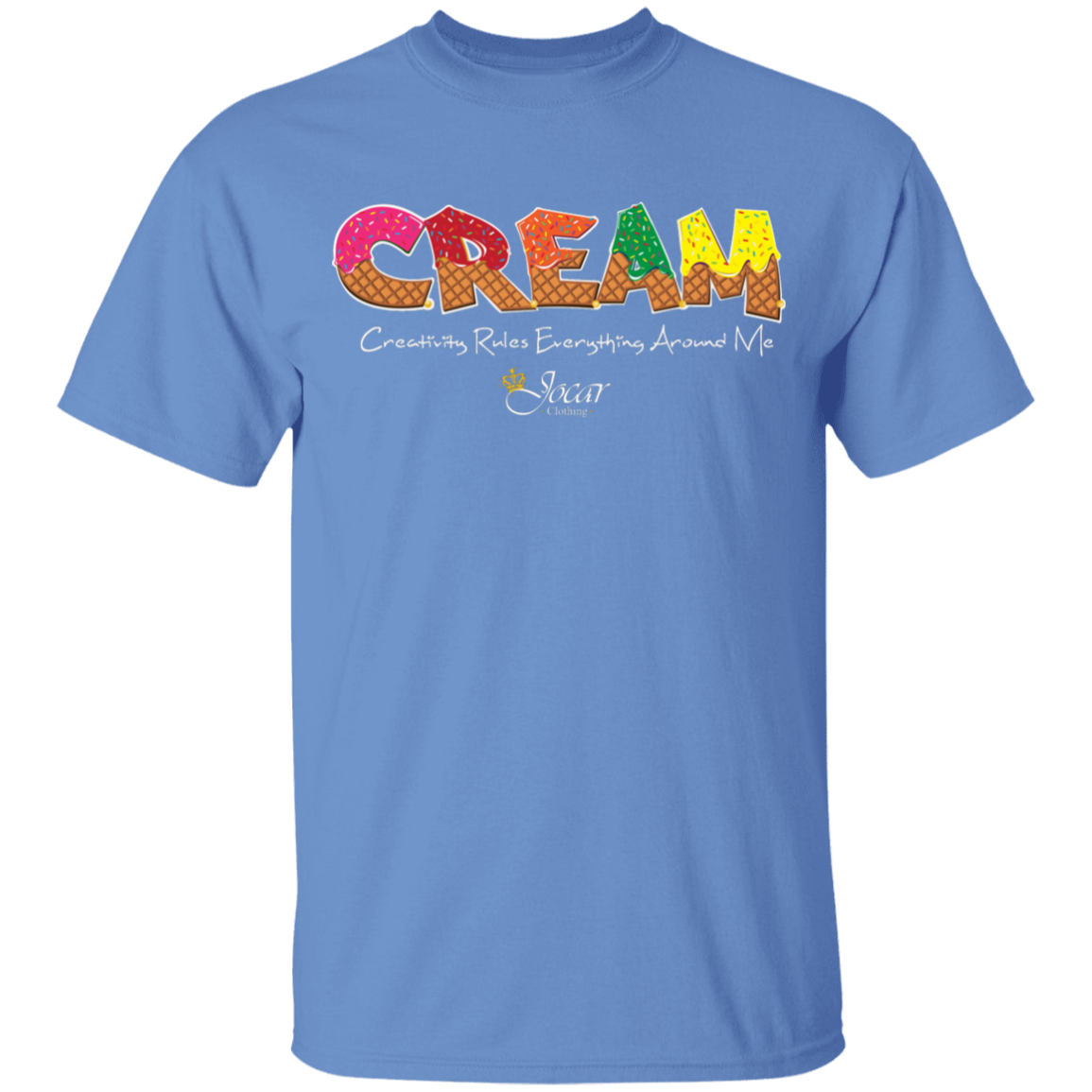 Jocar CREAM Boom Boom Colorway 100% Cotton T-Shirt