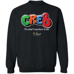 Jocar Cre8 Crewneck Pullover Sweatshirt