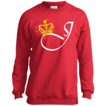 Jocar Clothing J with Crown Youth Crewneck Sweatshirt