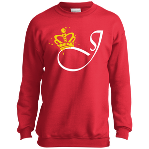 Jocar Clothing J with Crown Youth Crewneck Sweatshirt