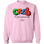 Jocar Cre8 Crewneck Pullover Sweatshirt