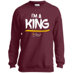 Jocar "I'm A King" Youth Crewneck Sweatshirt