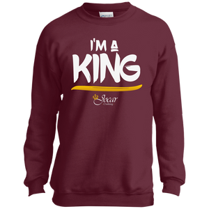 Jocar "I'm A King" Youth Crewneck Sweatshirt