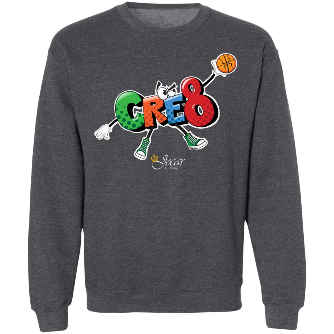 Jocar Ballin Cre8 Crewneck Pullover Sweatshirt