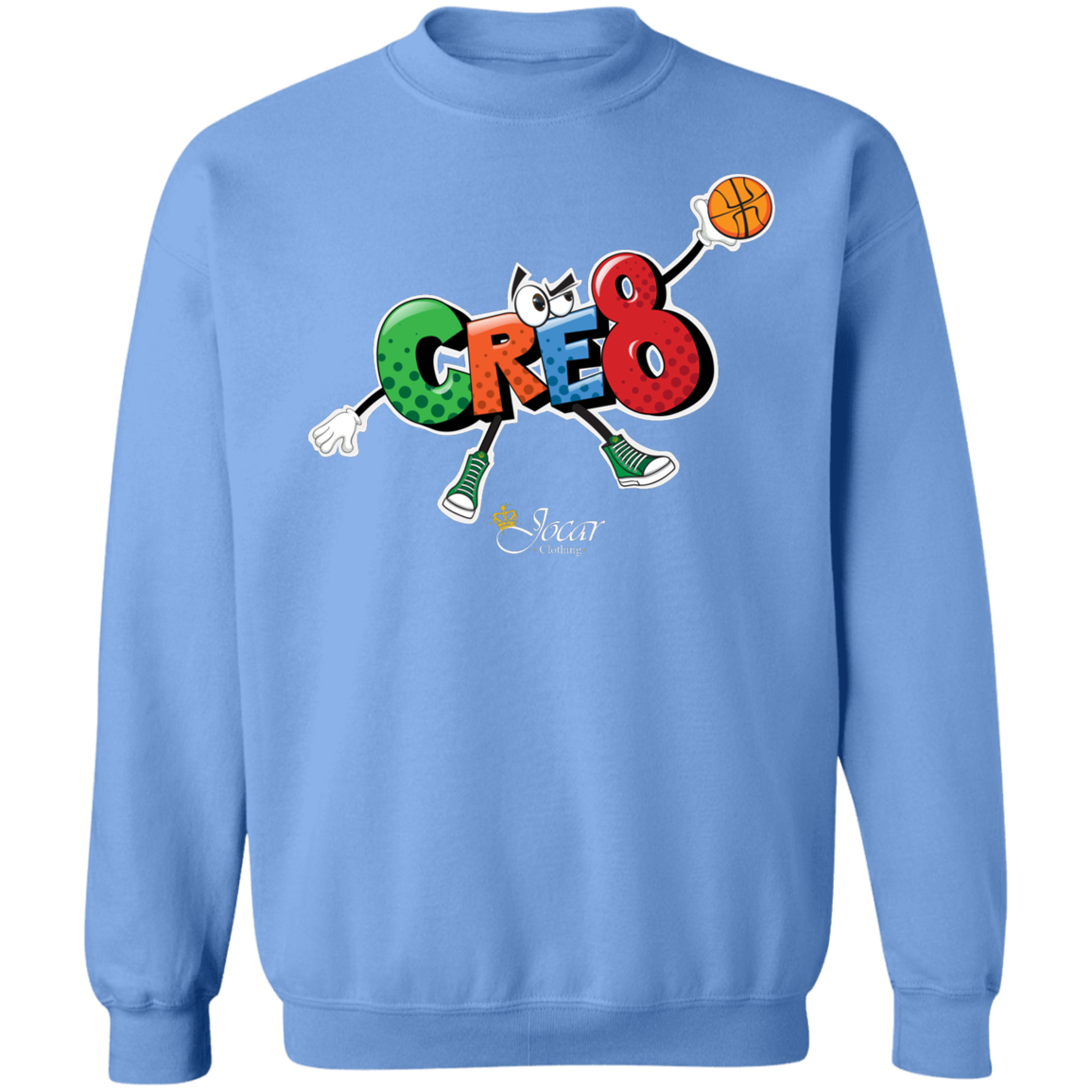 Jocar Ballin Cre8 Crewneck Pullover Sweatshirt