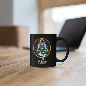 Captain Cre8 Black mug 11oz