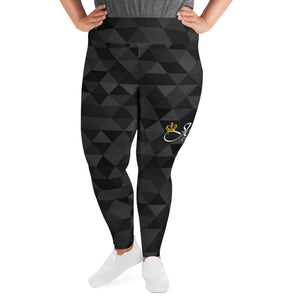 Jocar's Black Geometric Leggings