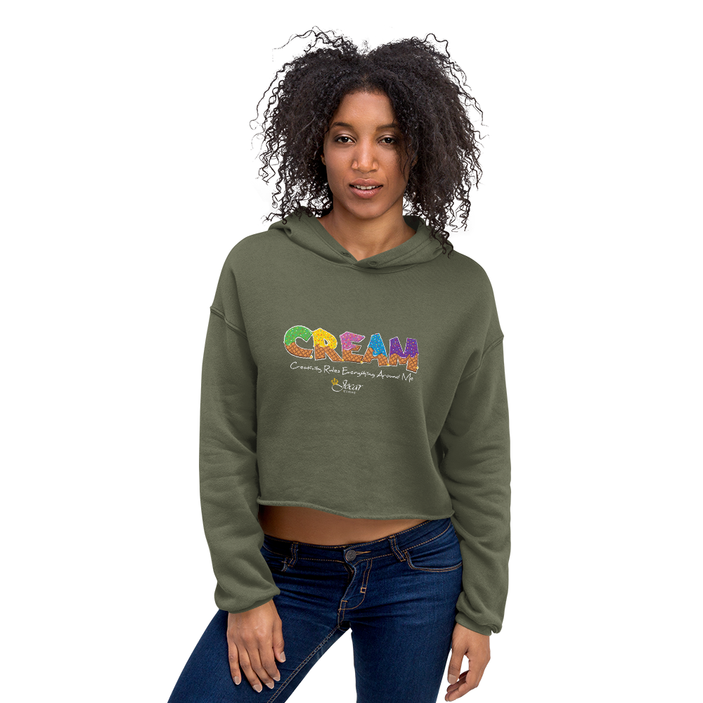 Jocar C.R.E.A.M. Crop Hoodie