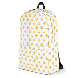 White Jocar "Crowned Out" Backpack