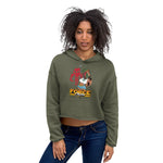 Jocar "Force Chicks" Crop Cut Hoodie