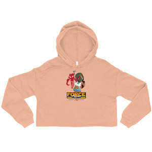 Jocar "Force Chicks" Crop Cut Hoodie